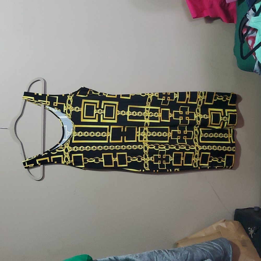 Absolutely love it chain print dress size xl